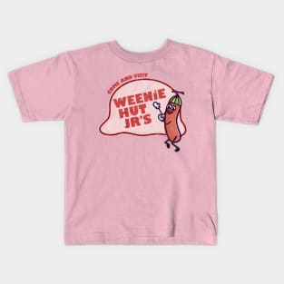 Weenie Hut Jr's logo - old and washed Kids T-Shirt